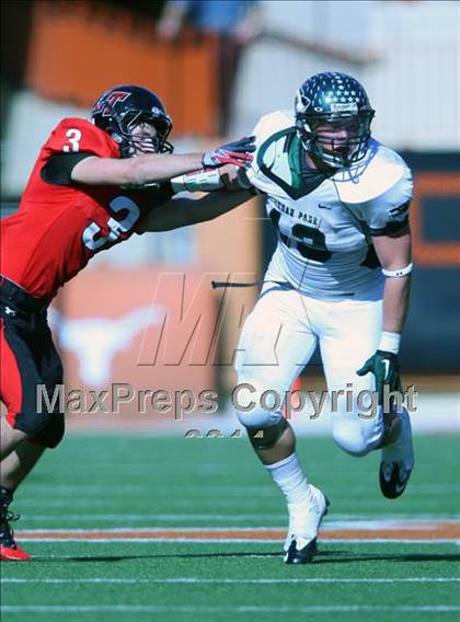 Thumbnail 1 in Cedar Park vs. Lake Travis (4A Region 4 Quarterfinals) photogallery.