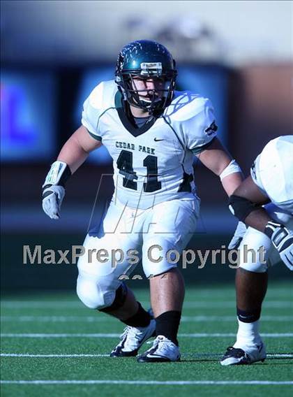 Thumbnail 2 in Cedar Park vs. Lake Travis (4A Region 4 Quarterfinals) photogallery.