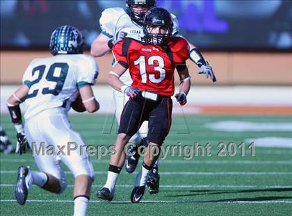 Thumbnail 3 in Cedar Park vs. Lake Travis (4A Region 4 Quarterfinals) photogallery.