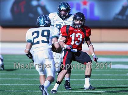 Thumbnail 1 in Cedar Park vs. Lake Travis (4A Region 4 Quarterfinals) photogallery.
