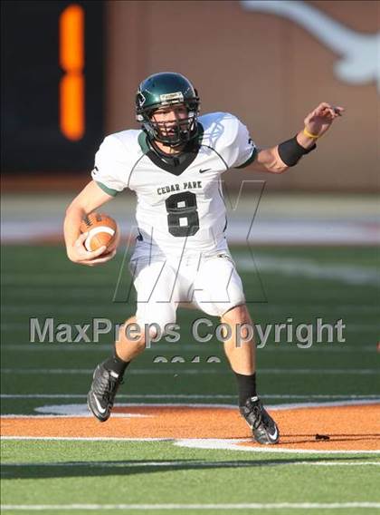 Thumbnail 1 in Cedar Park vs. Lake Travis (4A Region 4 Quarterfinals) photogallery.