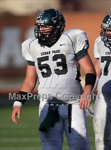 Thumbnail 2 in Cedar Park vs. Lake Travis (4A Region 4 Quarterfinals) photogallery.