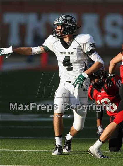 Thumbnail 1 in Cedar Park vs. Lake Travis (4A Region 4 Quarterfinals) photogallery.