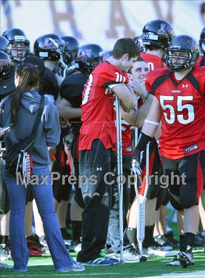 Thumbnail 3 in Cedar Park vs. Lake Travis (4A Region 4 Quarterfinals) photogallery.