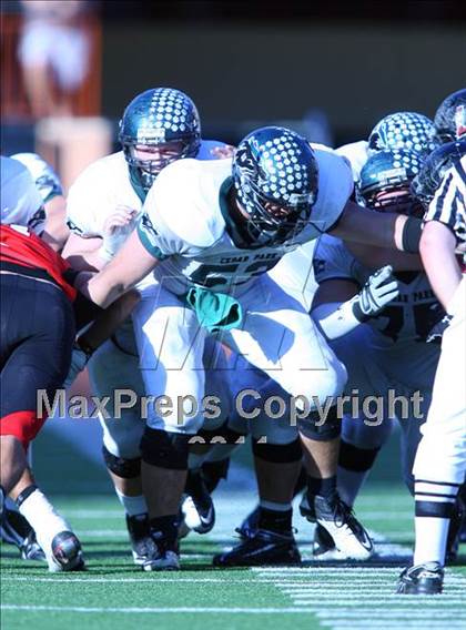 Thumbnail 3 in Cedar Park vs. Lake Travis (4A Region 4 Quarterfinals) photogallery.