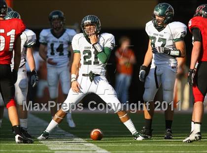Thumbnail 1 in Cedar Park vs. Lake Travis (4A Region 4 Quarterfinals) photogallery.