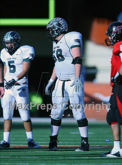 Thumbnail 3 in Cedar Park vs. Lake Travis (4A Region 4 Quarterfinals) photogallery.