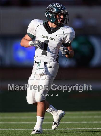 Thumbnail 1 in Cedar Park vs. Lake Travis (4A Region 4 Quarterfinals) photogallery.