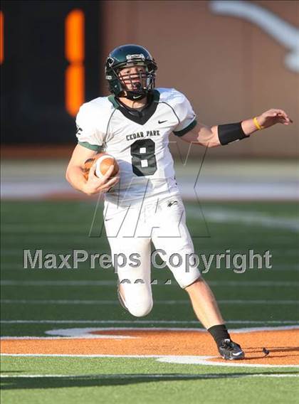 Thumbnail 3 in Cedar Park vs. Lake Travis (4A Region 4 Quarterfinals) photogallery.