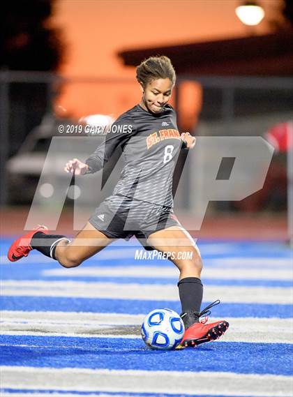 Thumbnail 2 in Whitney vs. St. Francis (CIF SJS D2 Final) photogallery.