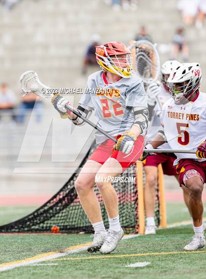 Thumbnail 3 in Torrey Pines vs. Cathedral Catholic (CIF SDS Open Division Final) photogallery.