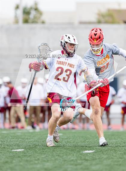 Thumbnail 2 in Torrey Pines vs. Cathedral Catholic (CIF SDS Open Division Final) photogallery.