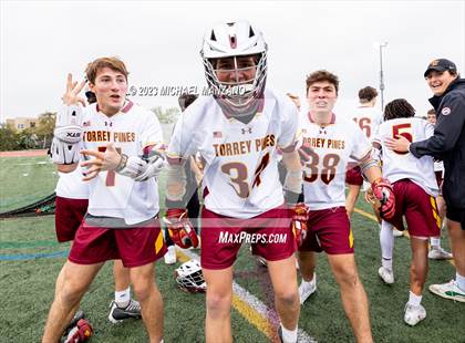 Thumbnail 3 in Torrey Pines vs. Cathedral Catholic (CIF SDS Open Division Final) photogallery.