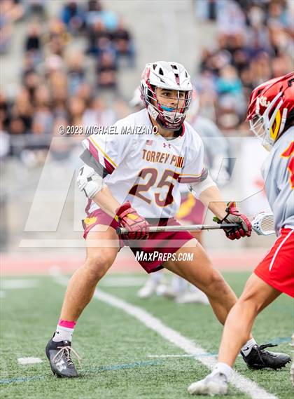 Thumbnail 1 in Torrey Pines vs. Cathedral Catholic (CIF SDS Open Division Final) photogallery.