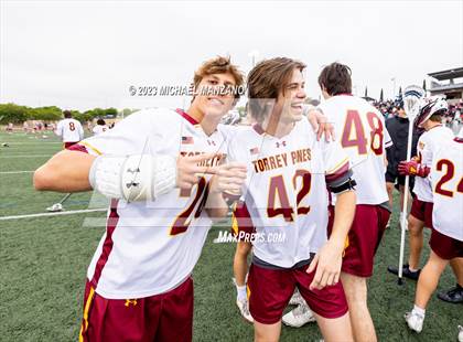 Thumbnail 3 in Torrey Pines vs. Cathedral Catholic (CIF SDS Open Division Final) photogallery.