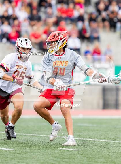 Thumbnail 1 in Torrey Pines vs. Cathedral Catholic (CIF SDS Open Division Final) photogallery.