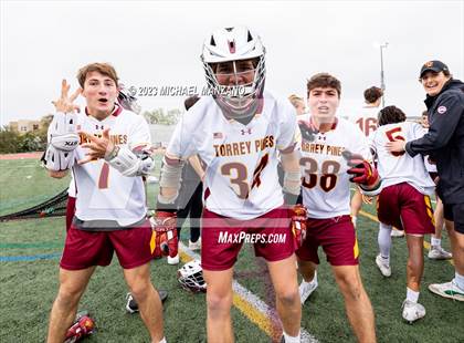 Thumbnail 1 in Torrey Pines vs. Cathedral Catholic (CIF SDS Open Division Final) photogallery.