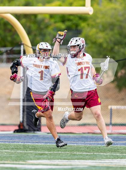 Thumbnail 2 in Torrey Pines vs. Cathedral Catholic (CIF SDS Open Division Final) photogallery.