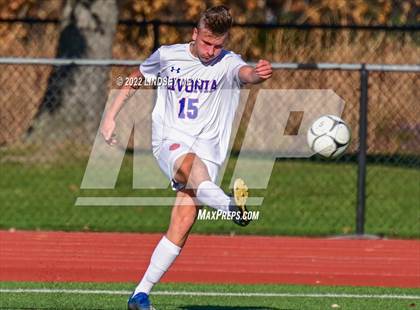 Thumbnail 2 in Livonia vs Hornell (NYSPHSAA Section V Class B1 Final) photogallery.