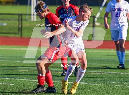 Thumbnail 3 in Livonia vs Hornell (NYSPHSAA Section V Class B1 Final) photogallery.