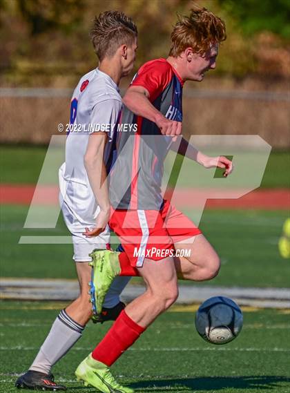 Thumbnail 2 in Livonia vs Hornell (NYSPHSAA Section V Class B1 Final) photogallery.