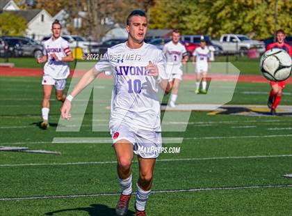 Thumbnail 3 in Livonia vs Hornell (NYSPHSAA Section V Class B1 Final) photogallery.