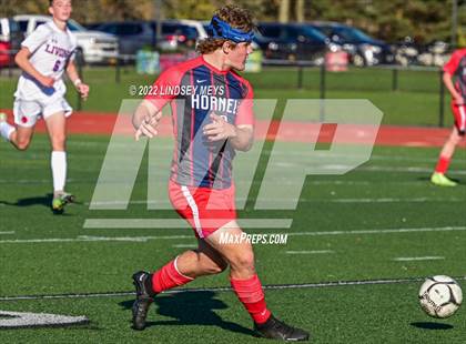 Thumbnail 2 in Livonia vs Hornell (NYSPHSAA Section V Class B1 Final) photogallery.