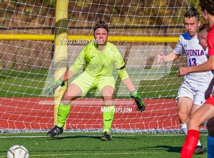 Thumbnail 2 in Livonia vs Hornell (NYSPHSAA Section V Class B1 Final) photogallery.