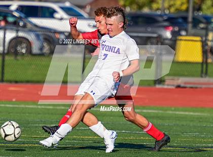 Thumbnail 3 in Livonia vs Hornell (NYSPHSAA Section V Class B1 Final) photogallery.