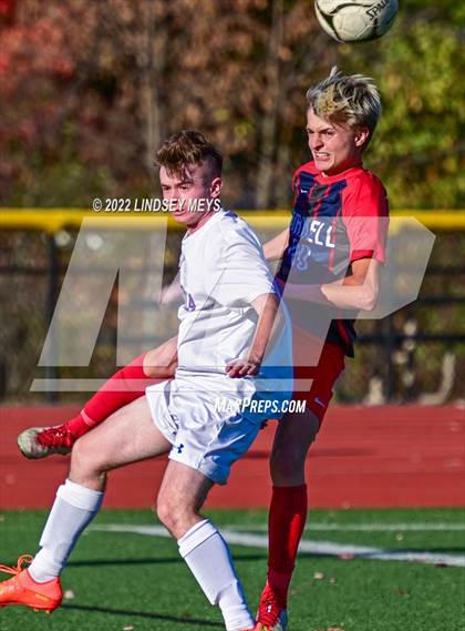 Thumbnail 2 in Livonia vs Hornell (NYSPHSAA Section V Class B1 Final) photogallery.