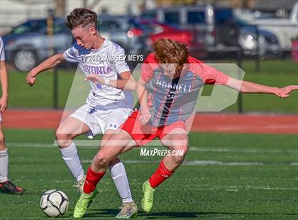 Thumbnail 2 in Livonia vs Hornell (NYSPHSAA Section V Class B1 Final) photogallery.