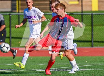 Thumbnail 3 in Livonia vs Hornell (NYSPHSAA Section V Class B1 Final) photogallery.