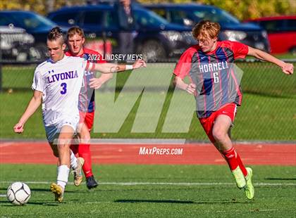 Thumbnail 1 in Livonia vs Hornell (NYSPHSAA Section V Class B1 Final) photogallery.