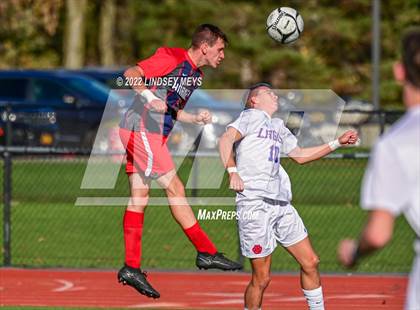 Thumbnail 2 in Livonia vs Hornell (NYSPHSAA Section V Class B1 Final) photogallery.