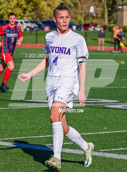 Thumbnail 2 in Livonia vs Hornell (NYSPHSAA Section V Class B1 Final) photogallery.