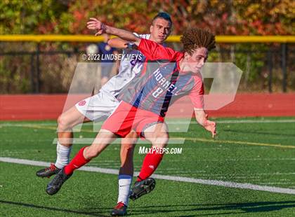 Thumbnail 3 in Livonia vs Hornell (NYSPHSAA Section V Class B1 Final) photogallery.