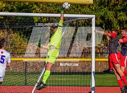 Thumbnail 3 in Livonia vs Hornell (NYSPHSAA Section V Class B1 Final) photogallery.
