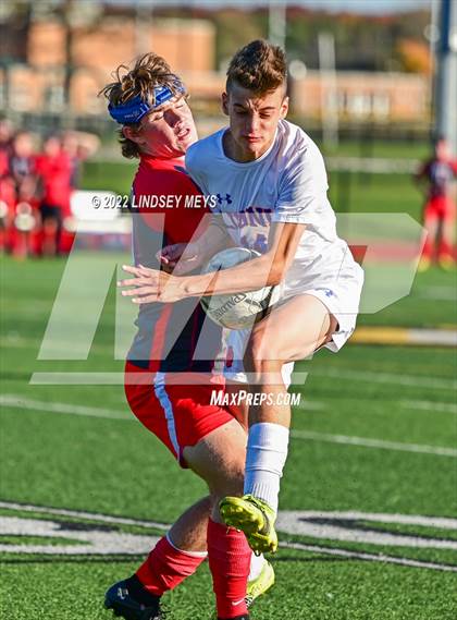 Thumbnail 3 in Livonia vs Hornell (NYSPHSAA Section V Class B1 Final) photogallery.