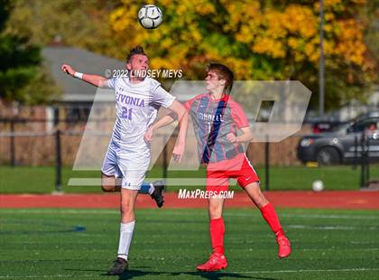 Thumbnail 2 in Livonia vs Hornell (NYSPHSAA Section V Class B1 Final) photogallery.