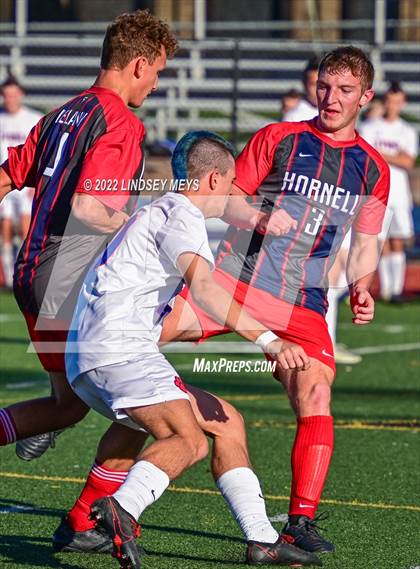 Thumbnail 3 in Livonia vs Hornell (NYSPHSAA Section V Class B1 Final) photogallery.