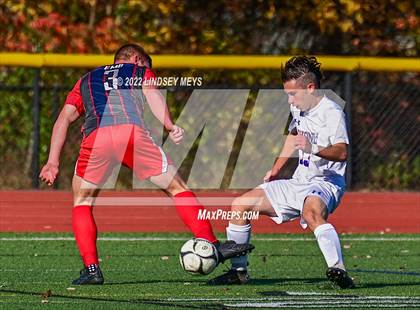 Thumbnail 3 in Livonia vs Hornell (NYSPHSAA Section V Class B1 Final) photogallery.