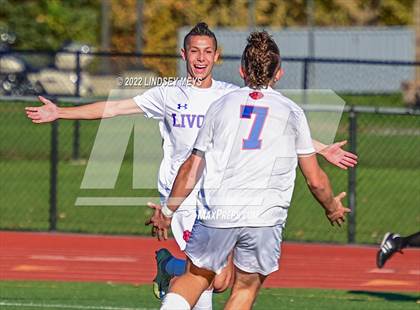 Thumbnail 3 in Livonia vs Hornell (NYSPHSAA Section V Class B1 Final) photogallery.