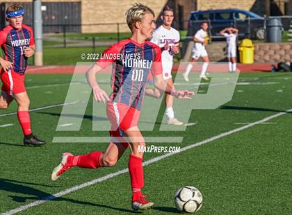 Thumbnail 2 in Livonia vs Hornell (NYSPHSAA Section V Class B1 Final) photogallery.
