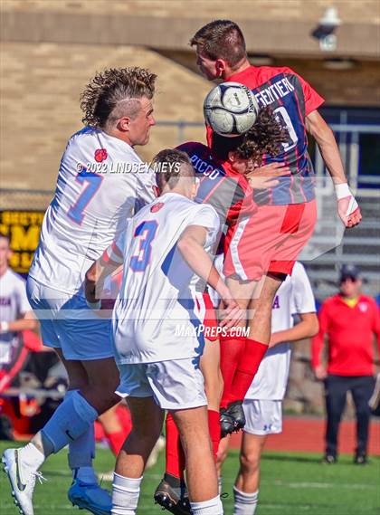 Thumbnail 3 in Livonia vs Hornell (NYSPHSAA Section V Class B1 Final) photogallery.