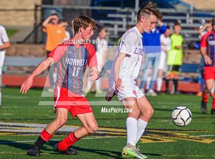 Thumbnail 2 in Livonia vs Hornell (NYSPHSAA Section V Class B1 Final) photogallery.