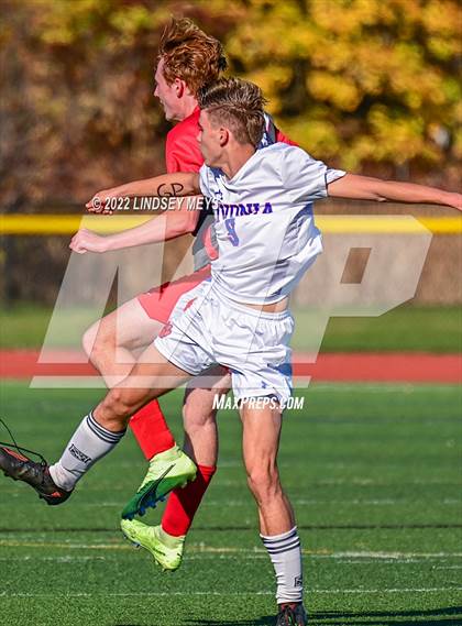 Thumbnail 3 in Livonia vs Hornell (NYSPHSAA Section V Class B1 Final) photogallery.