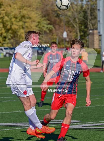 Thumbnail 3 in Livonia vs Hornell (NYSPHSAA Section V Class B1 Final) photogallery.