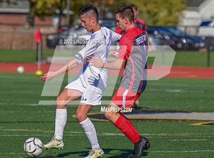 Thumbnail 3 in Livonia vs Hornell (NYSPHSAA Section V Class B1 Final) photogallery.
