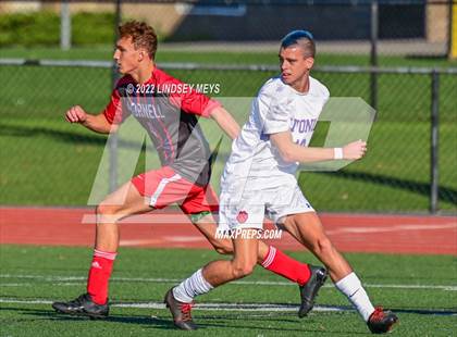 Thumbnail 3 in Livonia vs Hornell (NYSPHSAA Section V Class B1 Final) photogallery.