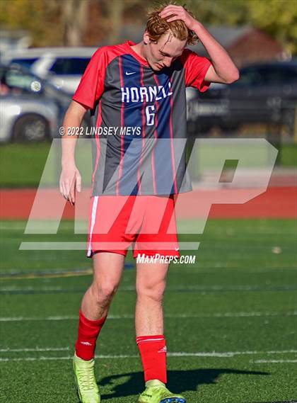Thumbnail 3 in Livonia vs Hornell (NYSPHSAA Section V Class B1 Final) photogallery.